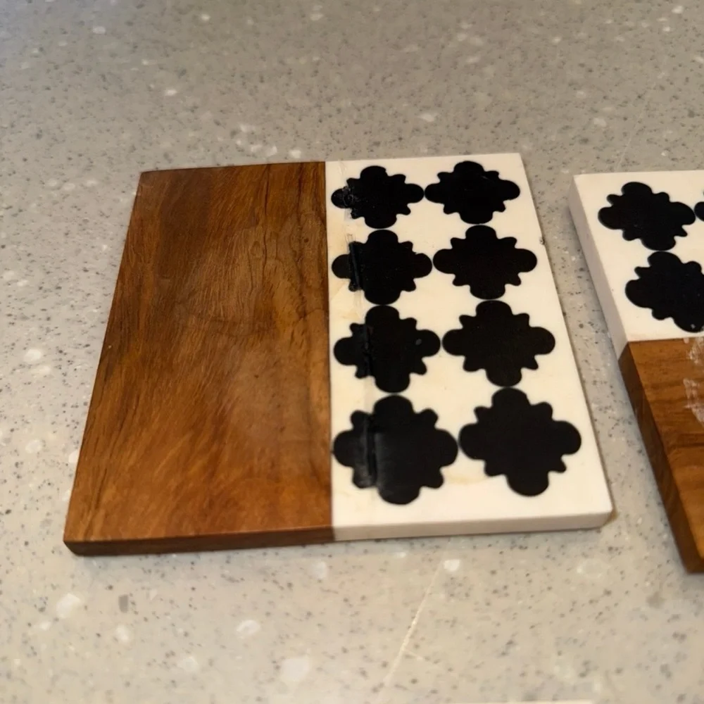 Crate and Barrel coasters